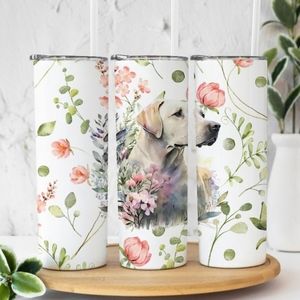 (1) Labrador Retriever Dog Mom 20oz Tumbler